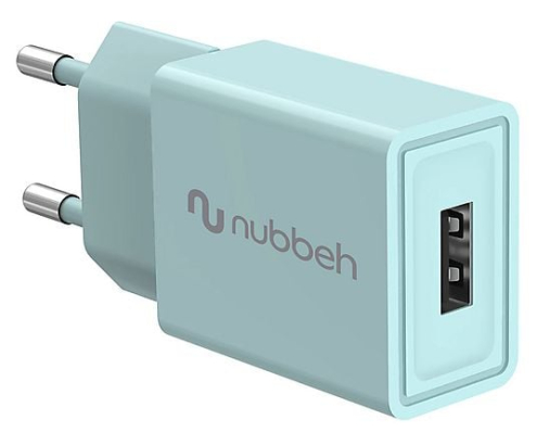 Cargador de Pared Nubbeh Bhoot USB-A 10W Turquesa