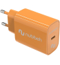 Cargador de Pared Nubbeh Bhoot USB-C Power Delivery 3.0 25W Naranja