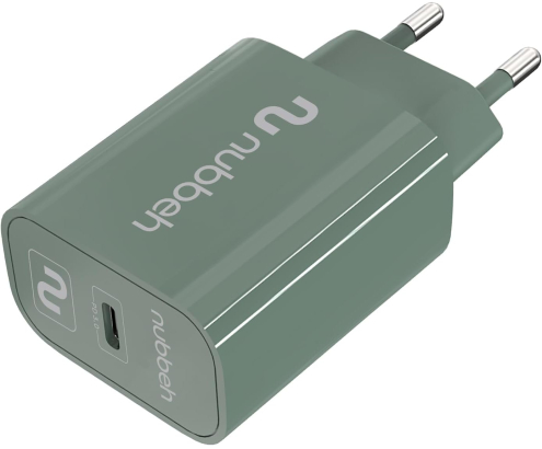 Cargador de Pared Nubbeh Bhoot USB-C Power Delivery 3.0 25W Verde