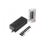 Cargador Trust 125W Notebook Power Adapter adaptador e inversor de corriente Negro 22-16891-8