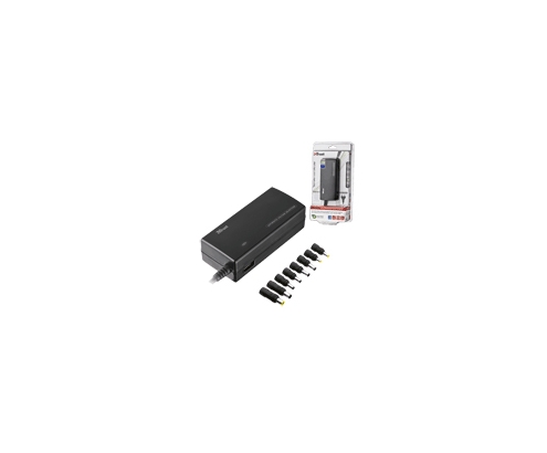 Cargador Trust 125W Notebook Power Adapter adaptador e inversor de corriente Negro 22-16891-8