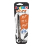 Carioca 41044/01 bolígrafo de gel Bolígrafo de gel con tapa Negro 1 pieza(s)