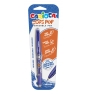 Carioca 41044/02 bolígrafo de gel Bolígrafo de gel con tapa Negro 1 pieza(s)