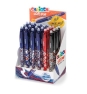 Carioca 41045 bolígrafo Negro, Azul, Rojo Fino 24 pieza(s)
