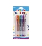 Carioca 42165 bolígrafo Azul, Verde, Gris, Naranja, Rosa, Rojo Bolígrafo de punta retráctil con pulsador 6 pieza(s)