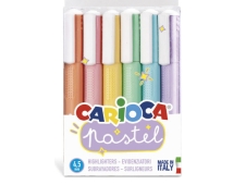 Carioca Pastel marcador 6 pieza(s) Punta de cincel Azul, Verde, Naranj...