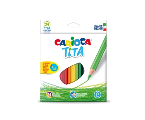 Carioca Tita Lapices de colores 24 pieza(s)