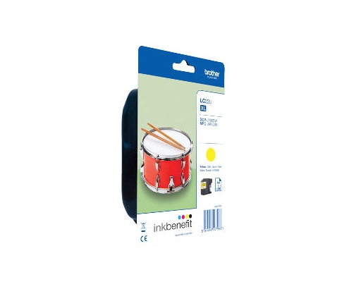 CARTUCHO BROTHER LC-22U XL AMARILLO LC22UYBP