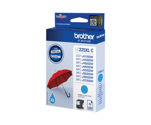 CARTUCHO BROTHER LC225XLCB CIAN DCP4120DW LC225XLCBPP