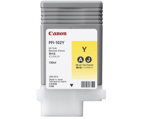 CARTUCHO CANON 0898B001 PFI-102Y AMARILLO