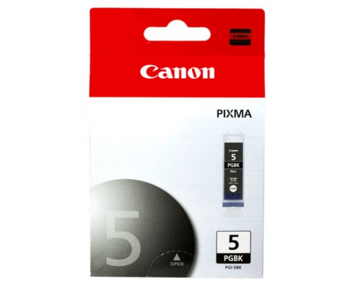 CARTUCHO CANON 0628B001 PGI-5BK NEGRO