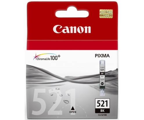 CARTUCHO CANON 2933B001 CLI-521BK NEGRO