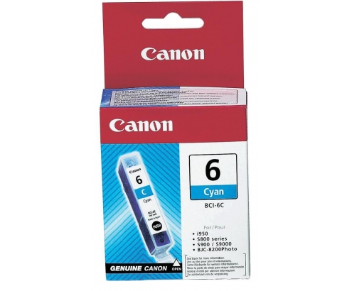 CARTUCHO CANON 4706A002 BCI-6C CIAN