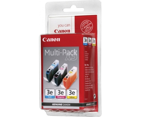 CARTUCHO CANON BCI-3E TRICOLOR MULTIPACK 4480A265