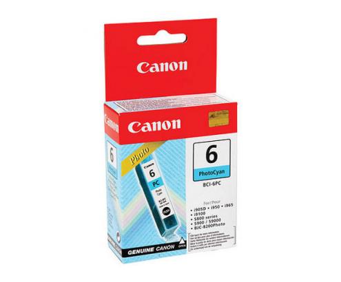 CARTUCHO CANON BCI-6PC PHOTO CYAN 4709A002AB
