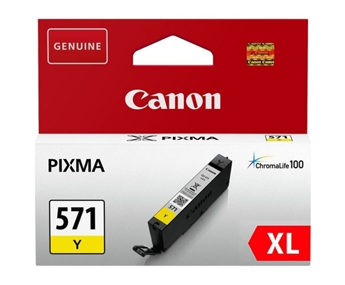 CARTUCHO CANON CLI-571YL XL AMARILLO 0334C001