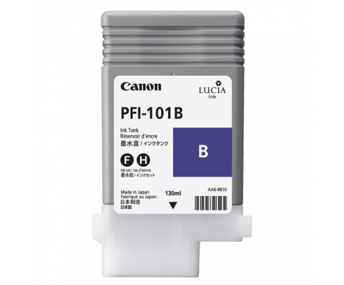 CARTUCHO CANON PFI-101B AZUL 0891B001