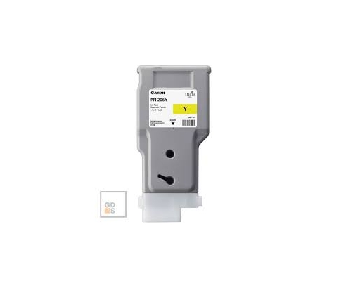 CARTUCHO CANON PFI-206 Y AMARILLO 5306B001AA 
