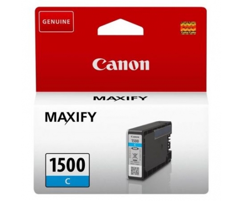 Cartucho Canon PGI-1500C original cian 4.5ml compatible segun especificaciones 9229B001