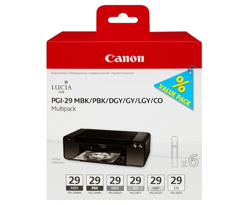 Cartucho canon pgi-29 mbk multipack 4868B018