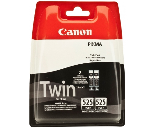 CARTUCHO CANON PGI-525 NEGRO 2UD 4529B010