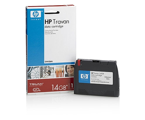 Cartucho de cinta hewlett packard enterprise en blanco negro C4436A