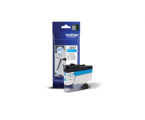 CARTUCHO DE TINTA BROTHER CIAN 1500 PAGINAS COMPATIBLE SEGUN ESPECIFICACIONES LC3237C