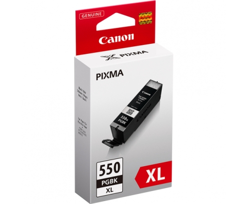 Cartucho de tinta canon PGI-550PGBK original alto rendimiento XL PGI550PGBKXLPK2