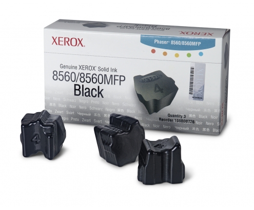 Cartucho de tinta xerox negra genuina 8560MFP 8560 3.400 paginas 108R00726