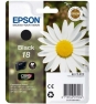 CARTUCHO EPSON 18 NEGRO T1801 C13T18014012