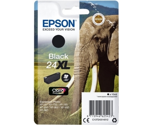 CARTUCHO EPSON 24XL NEGRO C13T24314012