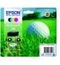CARTUCHO EPSON 34 MULTIPACK NEGRO/AMARILLO/MAGENTA C13T34664010