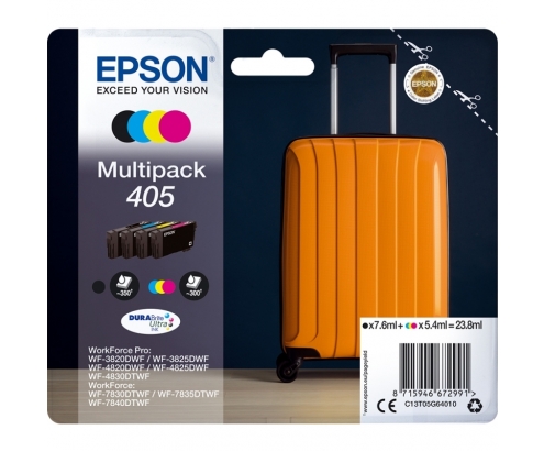 Cartucho epson 405 multipack C13T05G64010