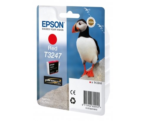 CARTUCHO EPSON C13T32474010 ROJO T3247