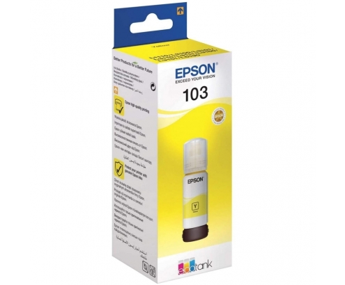 Cartucho epson kit relleno 103 amarillo C13T00S44A10