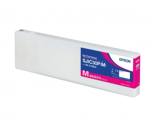 Cartucho Epson SJIC30P(M): Ink cartridge for ColorWorks C7500G Magenta C33S020641