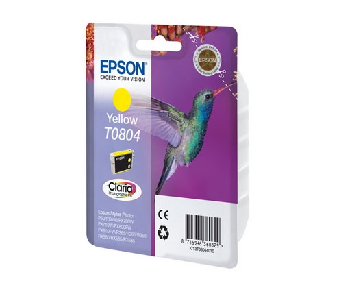 CARTUCHO EPSON T 0804 AMARILLO C13T08044010
