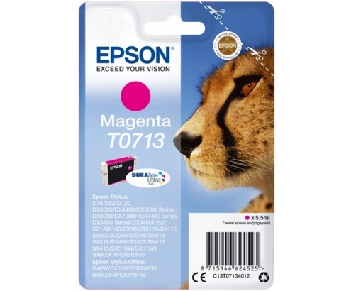 CARTUCHO EPSON T0713 MAGENTA C13T07134012