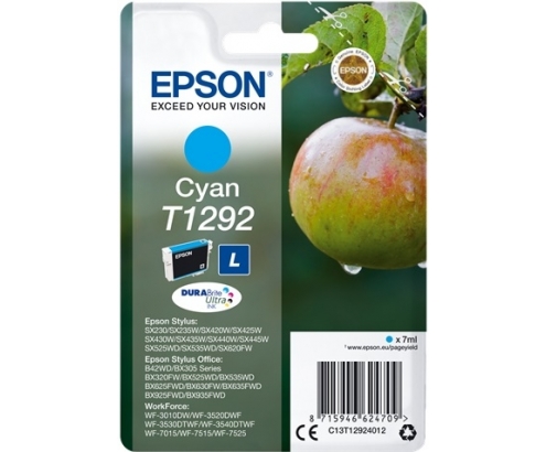 CARTUCHO EPSON T1292 CIAN C13T12924012