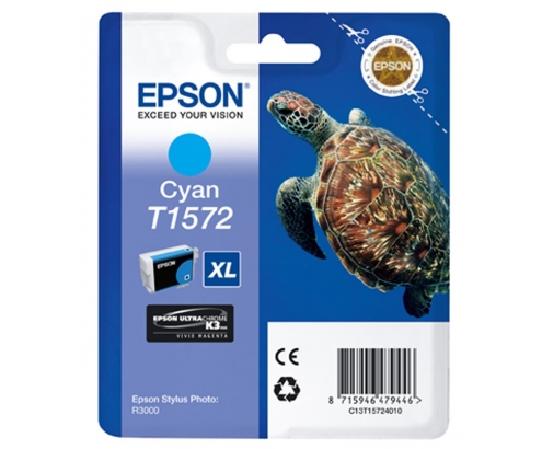 CARTUCHO EPSON T1572 CIAN C13T15724010 