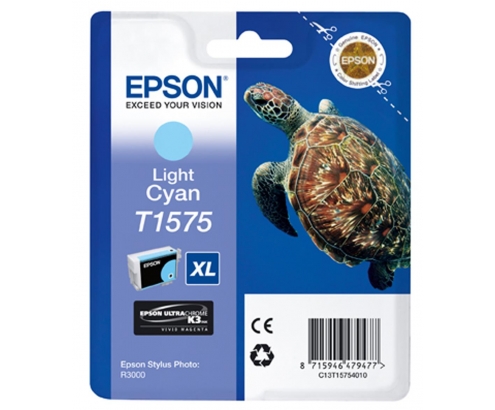 CARTUCHO EPSON T1575 CIAN CLARO C13T15754010  