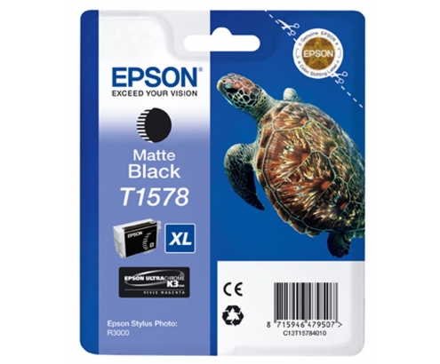 CARTUCHO EPSON T1578 NEGRO MATE C13T15784010