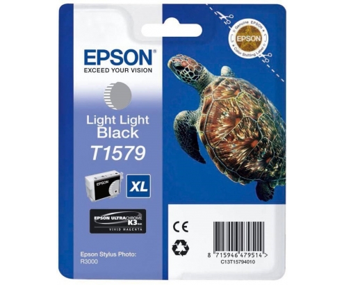 CARTUCHO EPSON T1579 GRIS CLARO C13T15794010