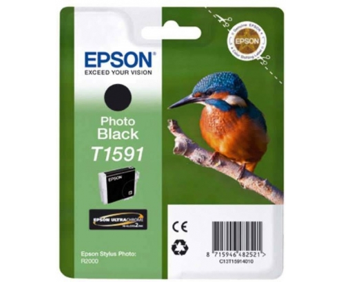 CARTUCHO EPSON T1591 FOTO NEGRO C13T15914010