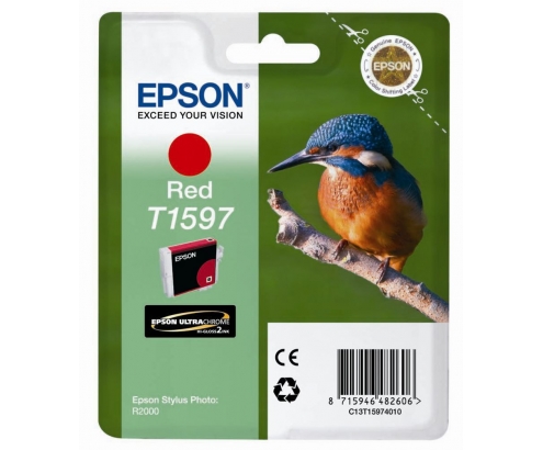 CARTUCHO EPSON T1597 ROJO C13T15974010