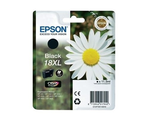 CARTUCHO EPSON T1811XL NEGRO C13T18114012