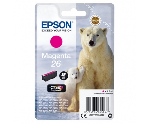CARTUCHO EPSON T2613 MAGENTA C13T26134022