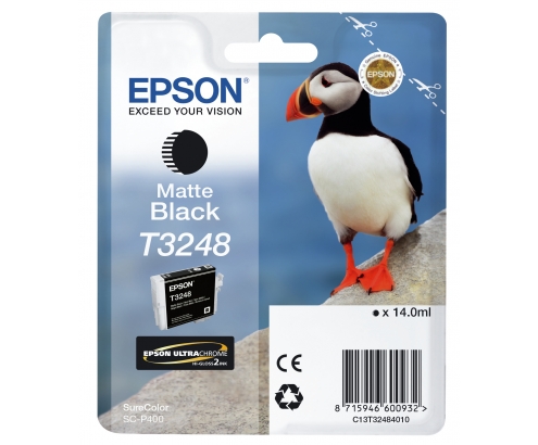 Cartucho Epson T3248 Matte Black C13T32484010