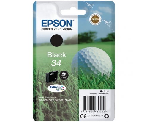 CARTUCHO EPSON T3461 NEGRO C13T34614010