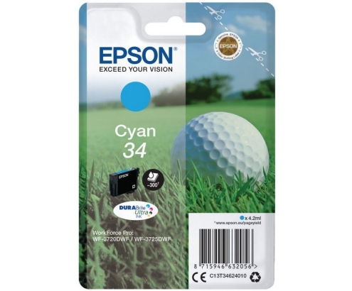 CARTUCHO EPSON T3462 CIAN C13T34624010